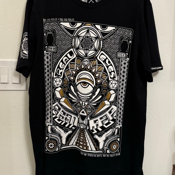 Rage Nation Other - Rage Nation Psychedelic Rave Shirt Eye